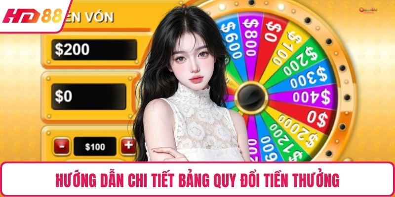 Hướng dẫn chi tiết bảng quy đổi tiền thưởng