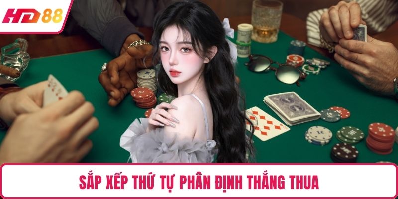 Sắp xếp thứ tự phân định thắng thua